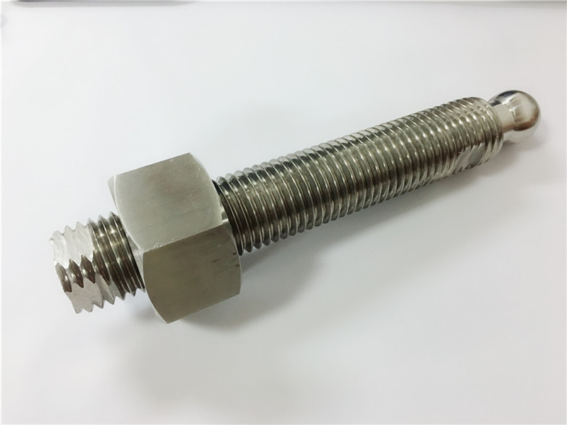 prilagojene visokokakovostne pritrdilne pritrdilne elemente iz titana krogličnih stružnic z CNC