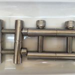 ansi 316ti / sl 1.4571, 317l / sl 1.4438 iz nerjavečega jekla, serija priključne palice